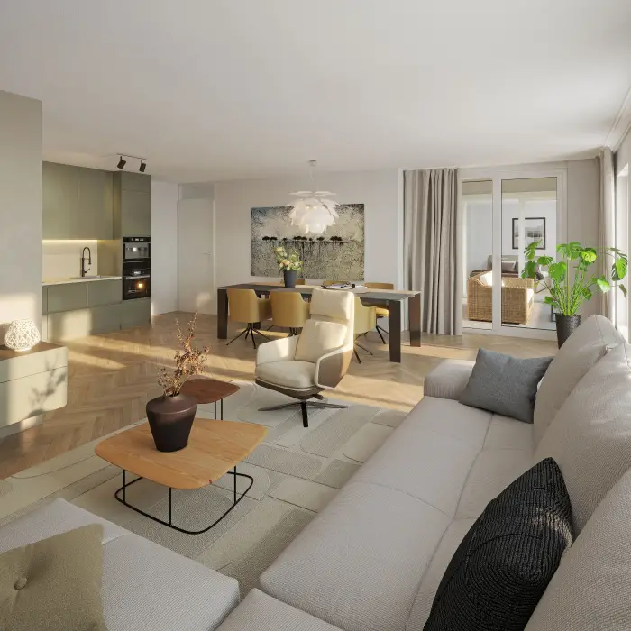 fase 0 - impressie appartement
